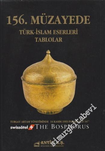 Antik AŞ 156 .  Müzayede Kataloğu: Türk İslam Eserleri Tablolar (14 Kasım 1993) -