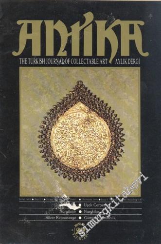 Antika Aylık Dergi -The Turkish Journal of Collectable Art - Sayı: 11      Şubat 1986