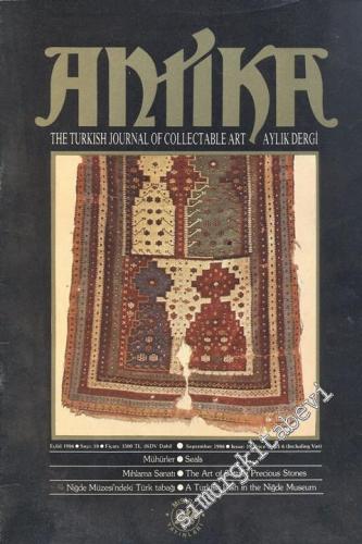 Antika Aylık Dergi -The Turkish Journal of Collectable Art - Sayı: 18 