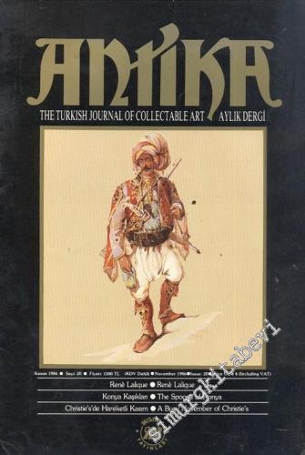 Antika Aylık Dergi -The Turkish Journal of Collectable Art - Sayı: 20      Kasım