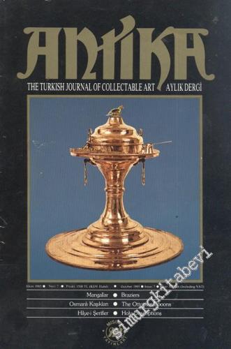 Antika Aylık Dergi -The Turkish Journal of Collectable Art - Sayı: 7 E