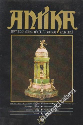 Antika Aylık Dergi -The Turkish Journal of Collectable Art - Sayı: 8      Kasım