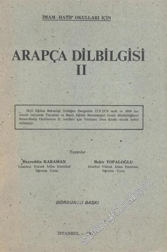 Arapça Dilbilgisi 2: İmam - Hatip Okulları İçin -