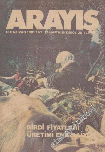 Arayış Haftalık Dergi - Sayı: 17      Haziran