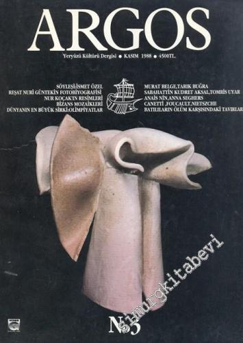Argos - Yeryüzü Kültürü Dergisi - Kasım 1988, Sayı 3