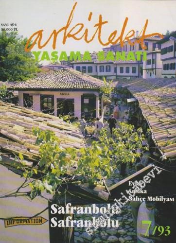 Arkitekt Yaşama Sanatı Dergisi - Dosya: Safranbolu - Evler - Antika - 