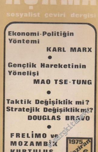 Aşama Sosyalist Çeviri Dergisi - Sayı: 6 1 Haziran