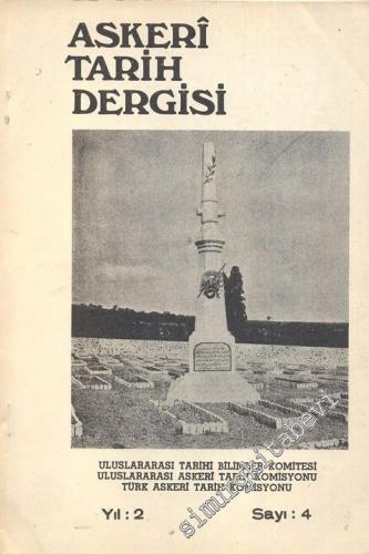 Askeri Tarih Dergisi - Yıl: 2; Eylül 1977; Sayı: 4