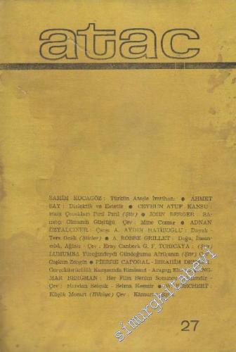 Ataç Dergisi - Sayı: 27  Cilt: 3    Temmuz