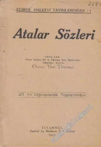 Atalar Sözleri -        1943