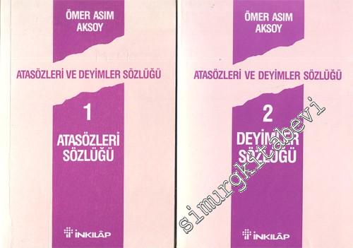 Atasözleri ve Deyimler Sözlüğü 2 Cilt TAKIM -