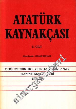 Atatürk Kaynakçası: Doğumunun 100. Yılında Yayınlanan Kitaplar, Broşür