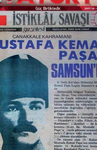 Atayurt Dergisi - Dosya: 19 Mayıs 1919 - Sayı: 14       Mayıs