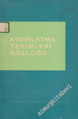 Aydınlatma Terimleri Sözlüğü -        1973