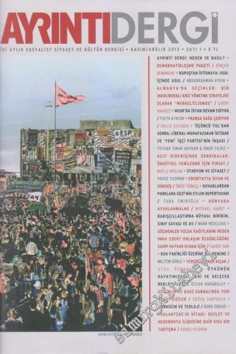 Ayrıntı Dergi: İki Aylık Sosyalist Siyaset ve Kültür Dergisi - Dosya: 