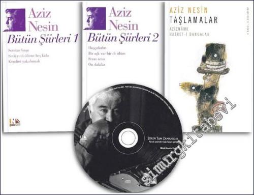 Aziz Nesin'den Şiirle 3 Kitap 1 CD -        2024