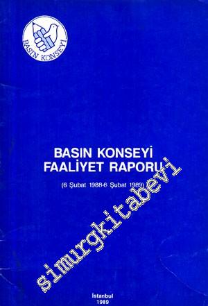 Basın Konseyi Faaliyet Raporu ( 1989 )