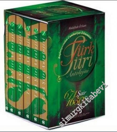 Başlangıcından Cumhuriyete Türk Şiiri Antolojisi 5 Kitap + 1 CD-ROM
