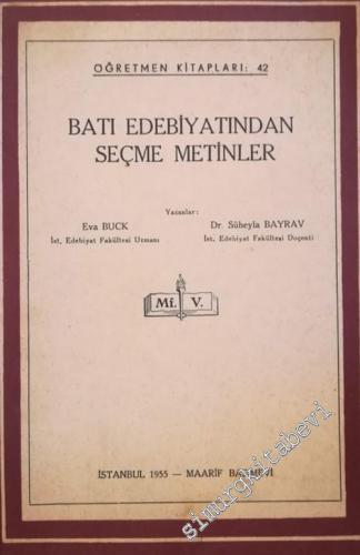 Batı Edebiyatından Seçme Metinler -        1955