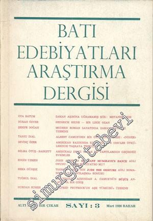 Batı Edebiyatları Araştırma Dergisi - Sayı: 3 1 Mart