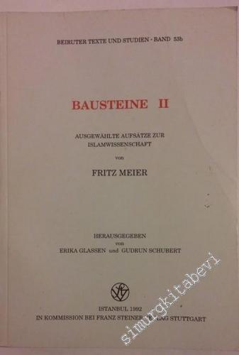 Bausteine 2: Ausgewählte Aufsätze zur Islamwissenschaft -        1992