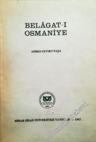 Belâgat-ı Osmaniye - Tıpkıbasım -        1987