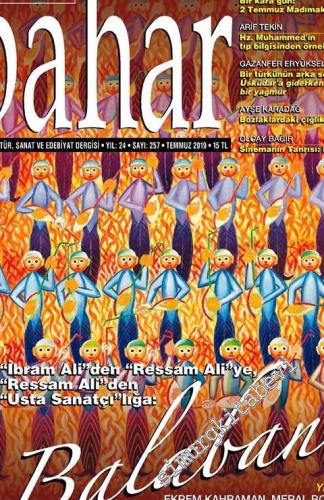 Berfin Bahar Aylık Kültür, Sanat ve Edebiyat Dergisi - Dosya: Balaban - Sayı: 257    5  Temmuz