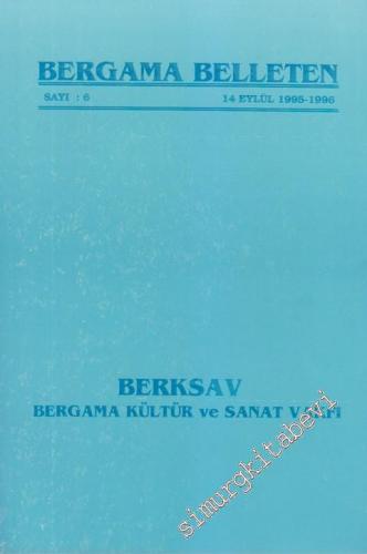 Bergama Belleten - 6      14 Eylül