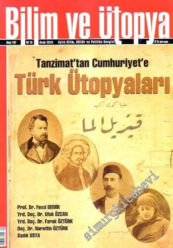 Bilim ve Ütopya Aylık Bilim, Kültür ve Politika Dergisi - Dosya: Tanzi
