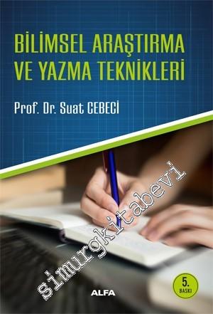Bilimsel Araştırma ve Yazma Teknikleri -