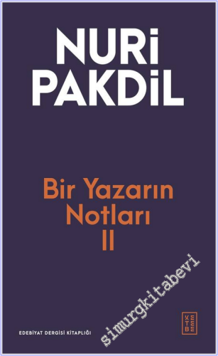 Bir Yazarın Notları 2 -