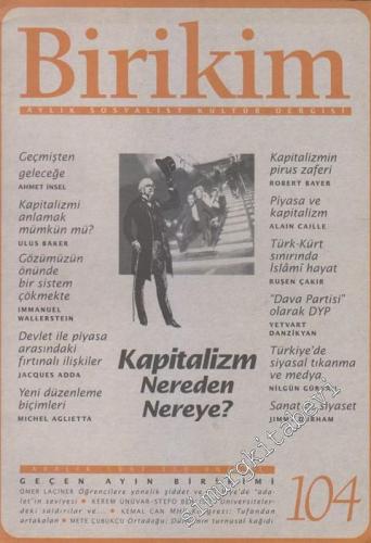 Birikim Aylık Sosyalist Kültür Dergisi - Kapitalizm Nereden Nereye - 1