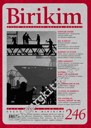 Birikim Aylık Sosyalist Kültür Dergisi - Sayı: 246, Ekim 2009