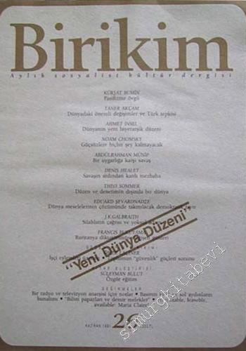 Birikim Aylık Sosyalist Kültür Dergisi - Sayı: 26, Haziran 1991