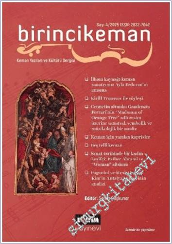 Birincikeman Keman Yazıları ve Kültür Dergisi 2023 - Sayı: 2       2025