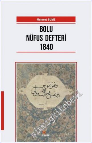 Bolu Nüfus Defteri 1840 -        2018