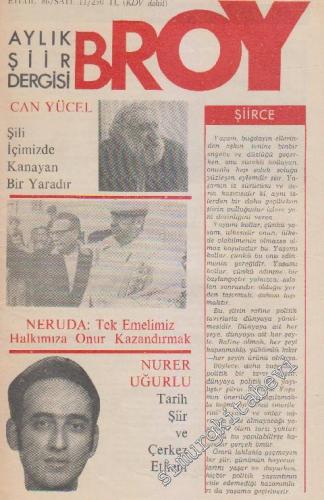 Broy Aylık Şiir Dergisi - Sayı: 11      Eylül