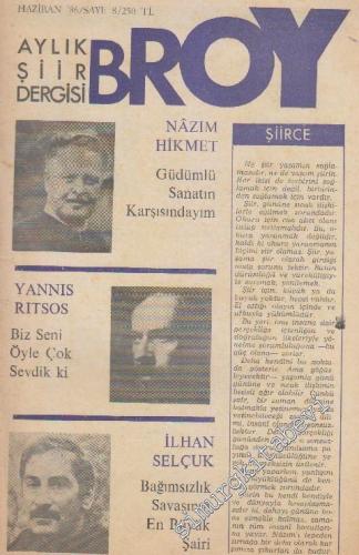 Broy Aylık Şiir Dergisi - Sayı: 8      Haziran