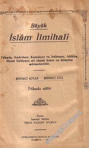 Büyük İslam İlmihali 1