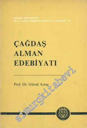 Çağdaş Alman Edebiyatı -        1978