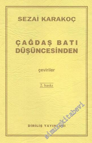 Çağdaş Batı Düşüncesinden Çeviriler -        2006