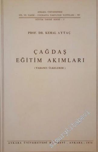Çağdaş Eğitim Akımları ( Yabancı Ülkelerde ) -        1976