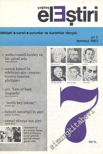 Çağdaş Eleştiri: Aylık Edebiyat Dergisi  - Sayı: 7    Yıl: 2  Temmuz