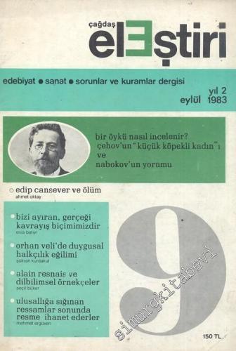 Çağdaş Eleştiri: Aylık Edebiyat Dergisi  - Sayı: 9    Yıl: 2  Eylül