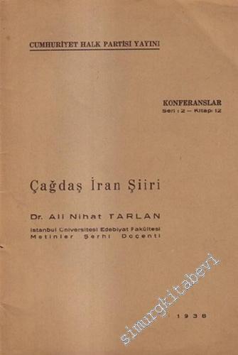 Çağdaş İran Şiiri -        1938