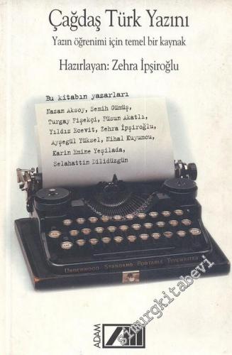 Çağdaş Türk Yazını: Yazın Öğrenimi İçin Temel Bir Kaynak -        2001