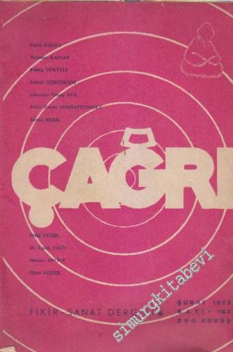 Çağrı Fikir - Sanat Dergisi - Sayı: 169      Şubat