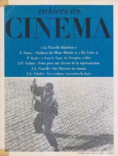 Cahiers Du Cinema - Sayı: 230 Juillet