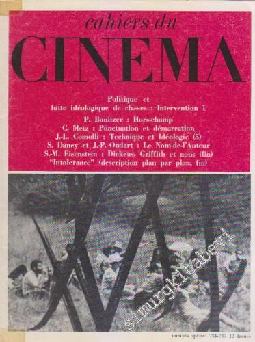 Cahiers Du Cinema - Sayı: 234 - 235 Decembre - Fevrier