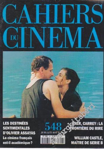 Cahiers Du Cinema - Sayı: 548 Juillet - Aout